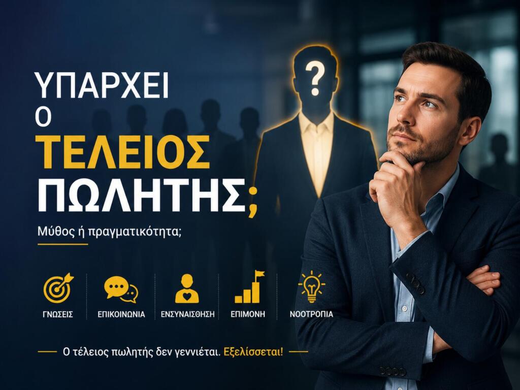φωτογραφεία άρθρου Υπάρχει ο Τέλειος πωλητής;